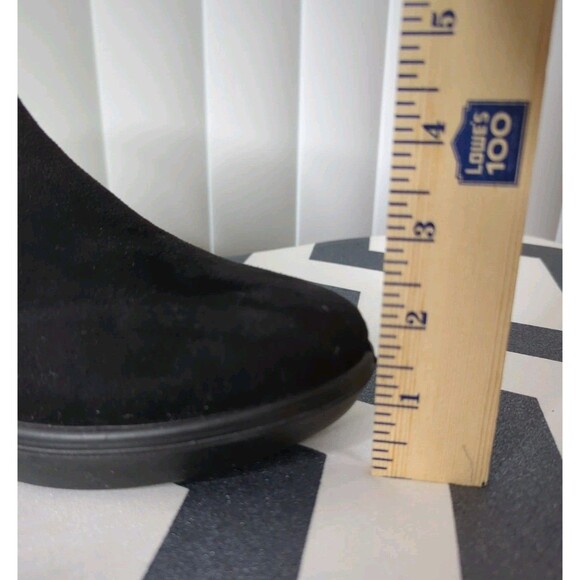 NWOB FlexUS by Spring Step Norala Ootie Bootie US 8 Black suede ankle boots - Picture 16 of 16